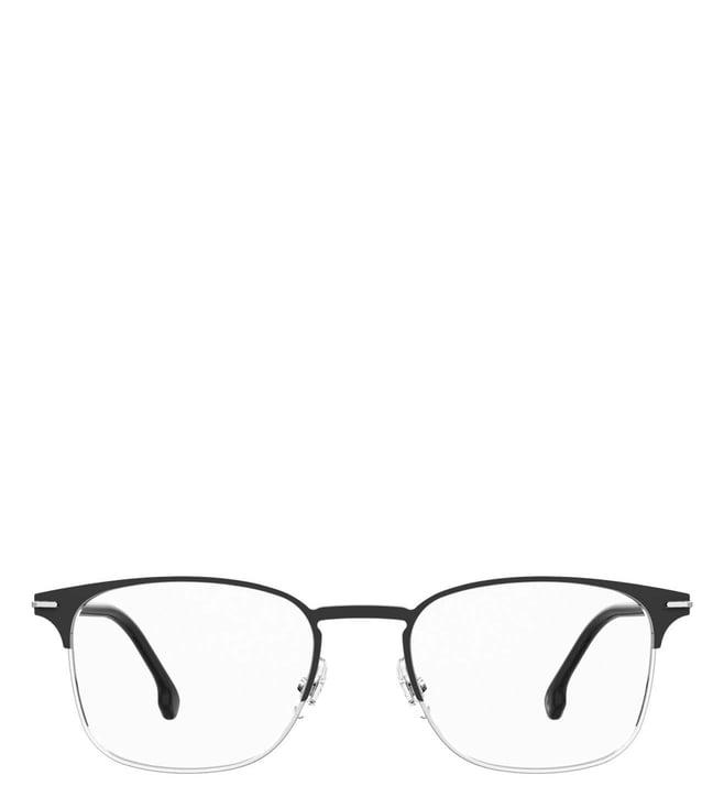 carrera ira280mb52 black square eyewear frames for men