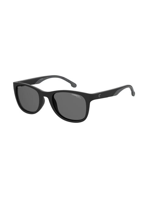 carrera light grey square polarised and uv protected lens sunglasses for men