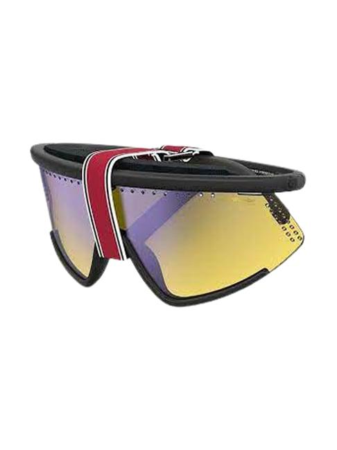 carrera yellow fashion faceshield unisex sunglasses