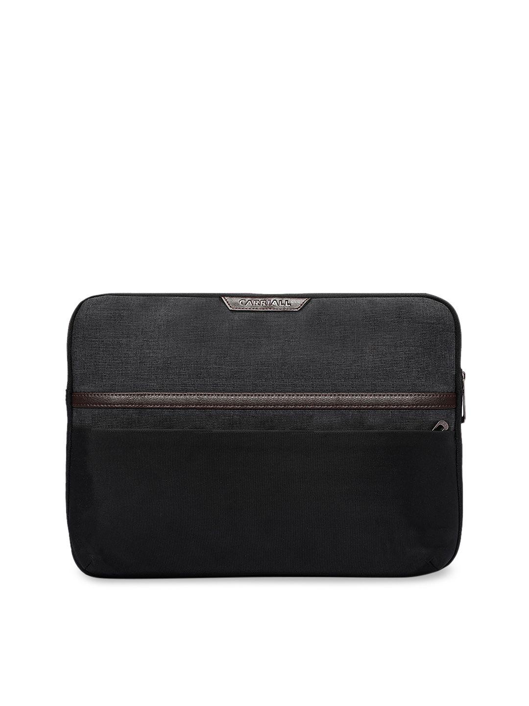 carriall unisex black solid
