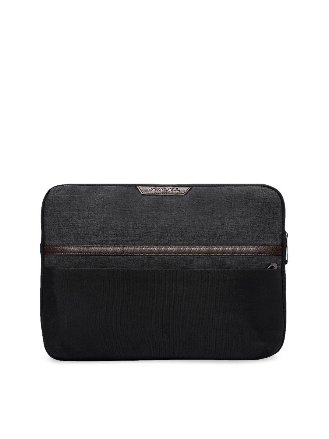 carriall unisex black solid