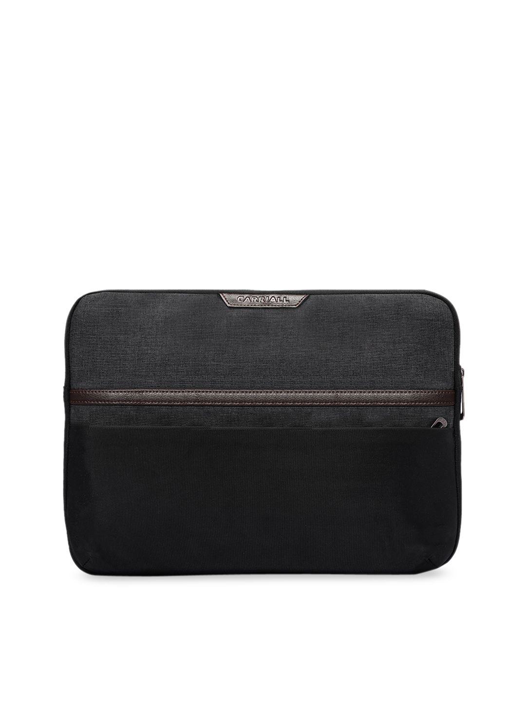 carriall unisex black solid