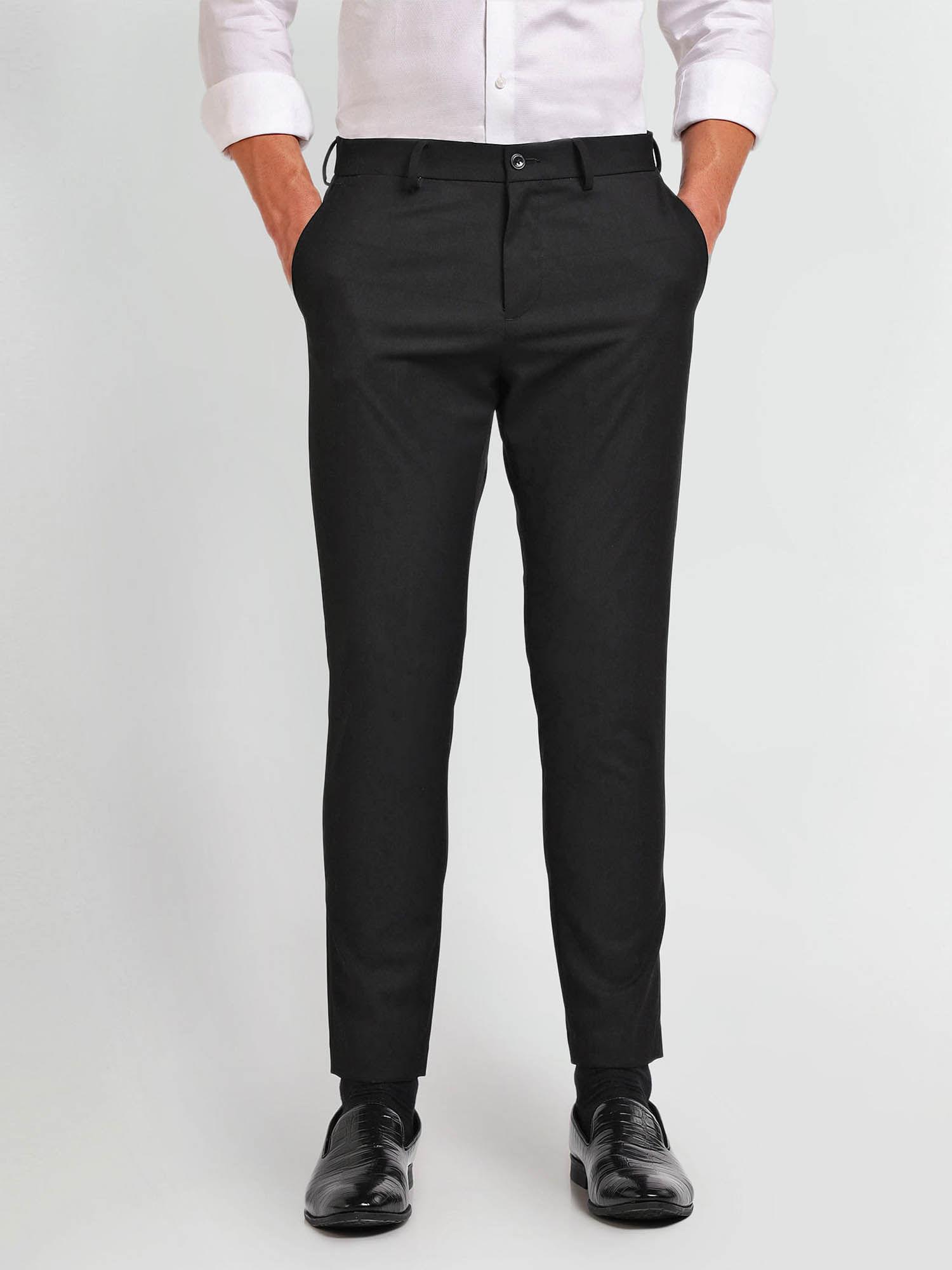 carson slim fit smart flex formal trousers