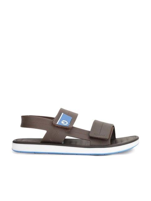 cartago men's brown floater sandals
