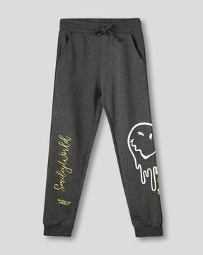 cartoon smiley joggers