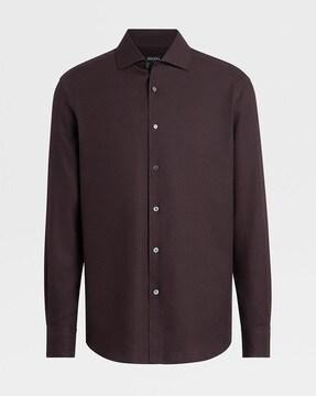 cashco shirt with spread collar