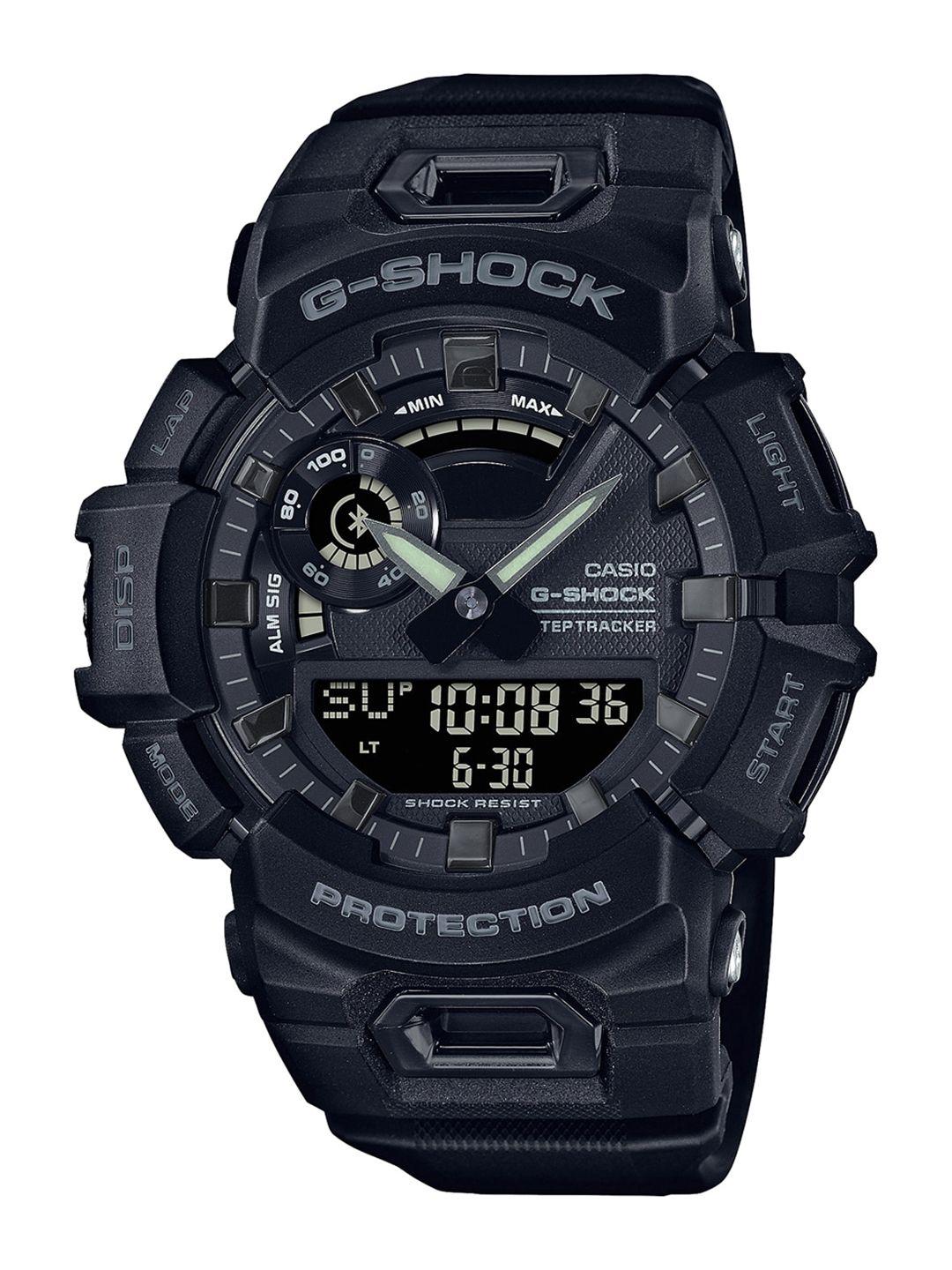 casio g-shock men black dial & black straps analogue and digital watch g1135 gba-900-1adr