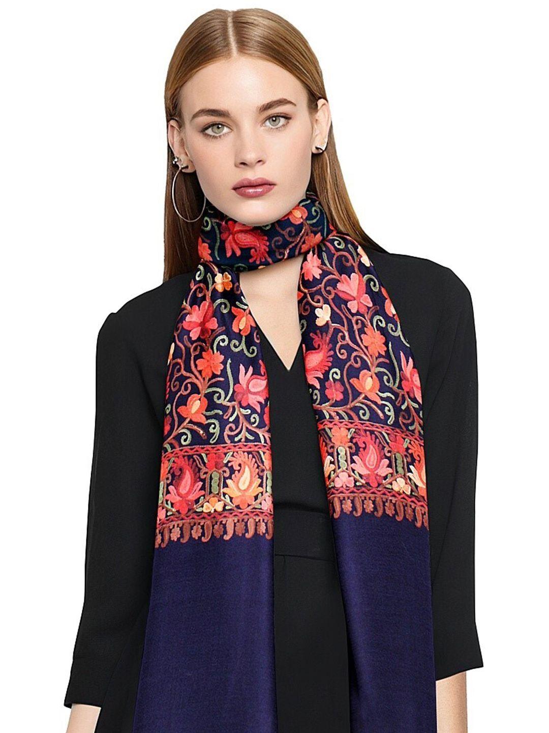 casmir floral casmir floral embroidered acrylic stolestole