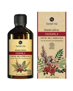 cassamla organic hair oil