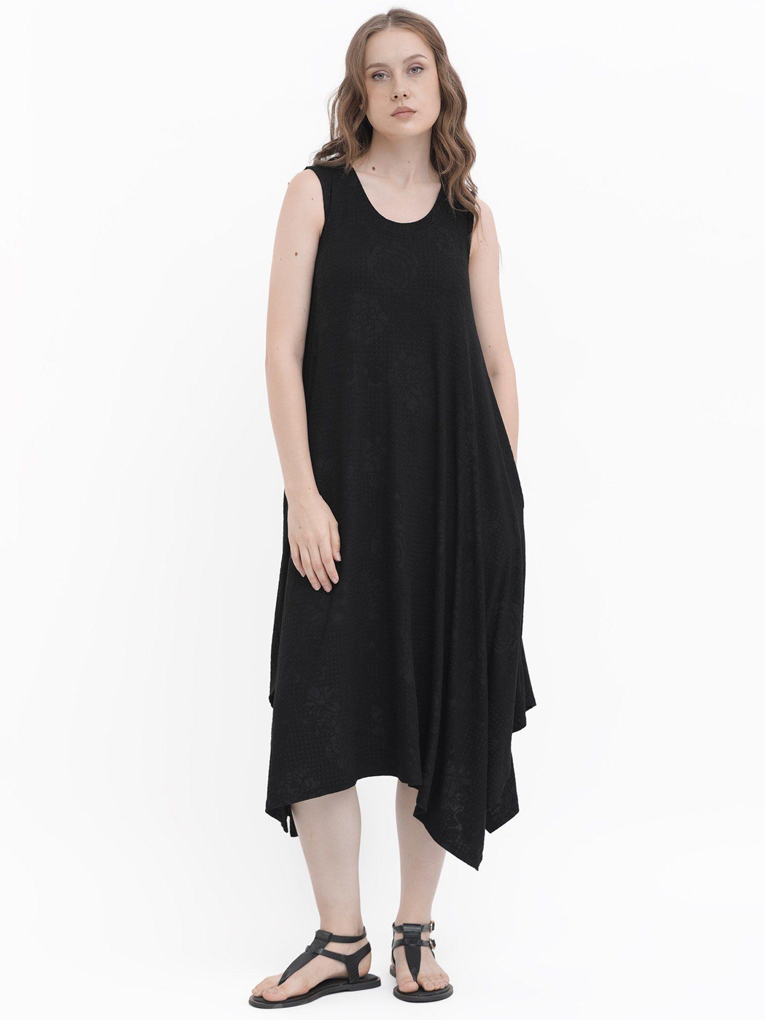 cassidy primary black polyester dress