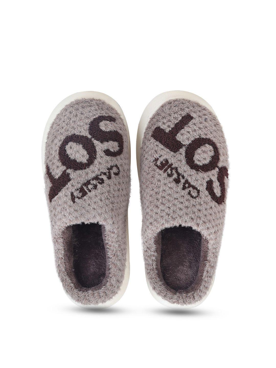 cassiey women printed fur room slippers