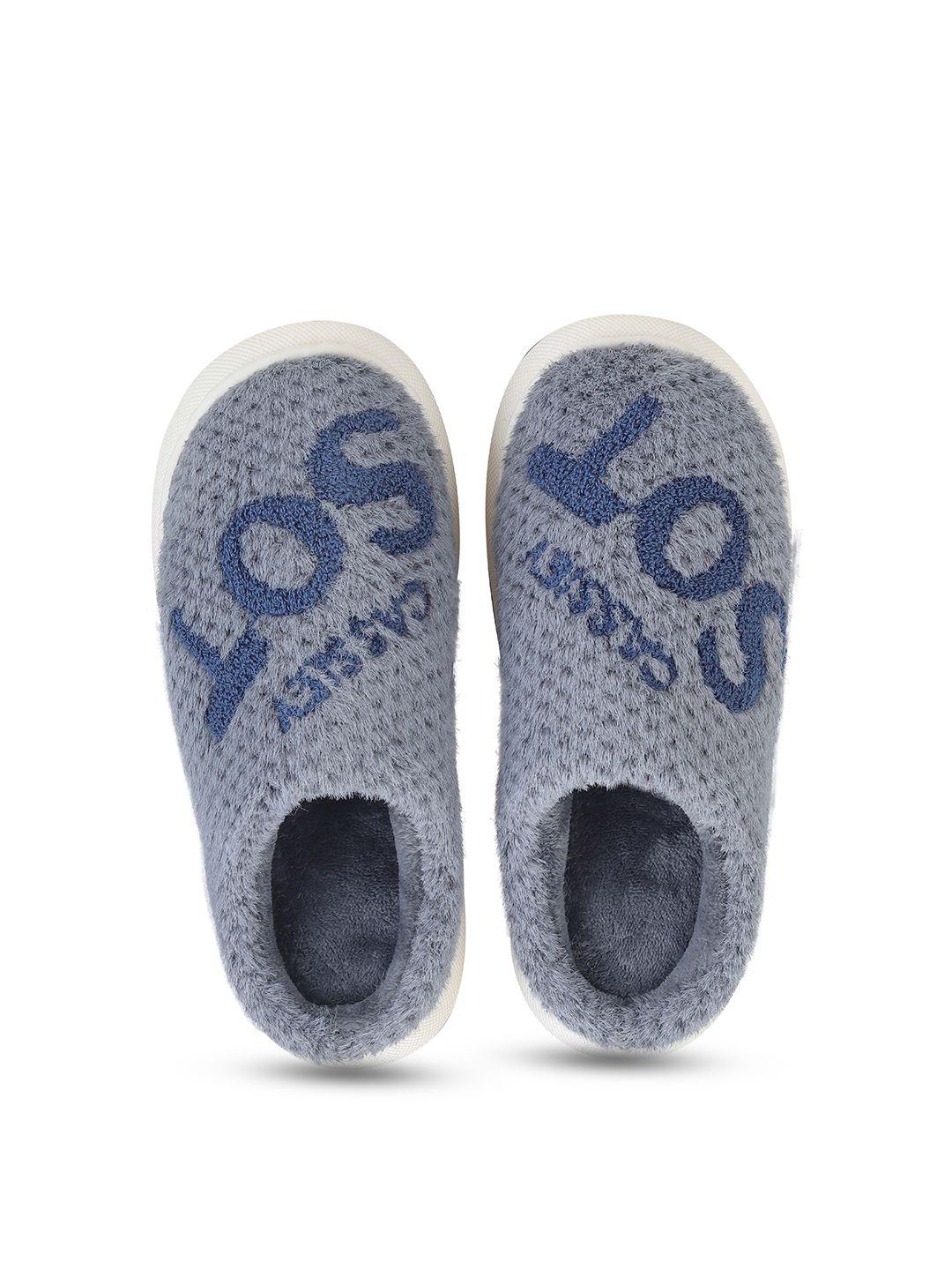 cassiey women printed fur room slippers