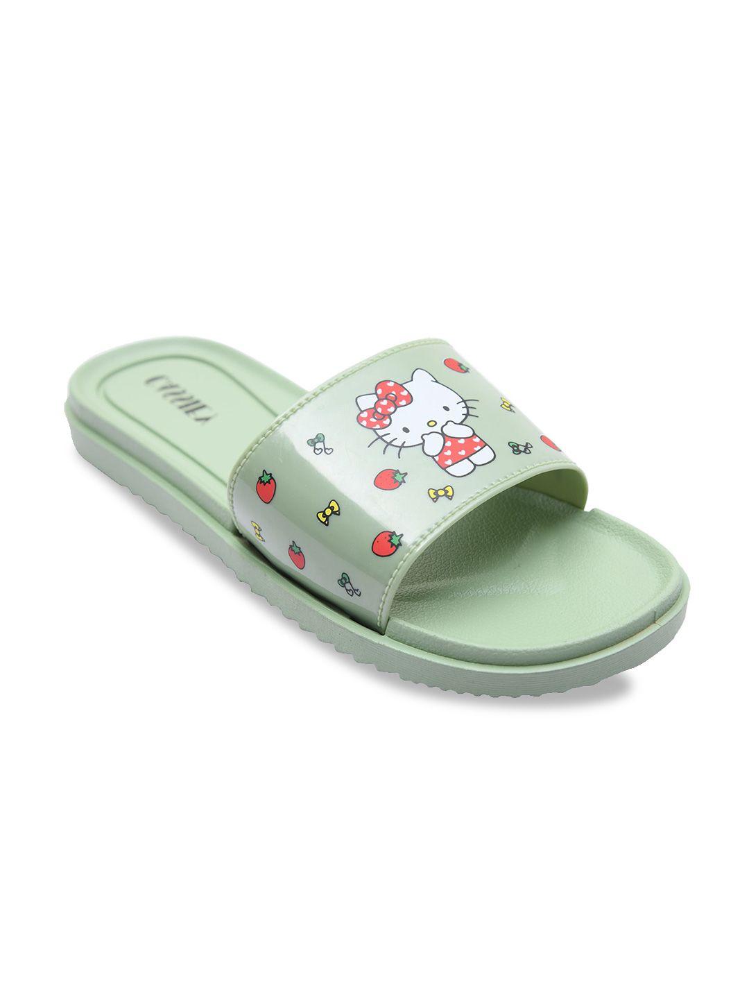 cassiey women printed rubber sliders