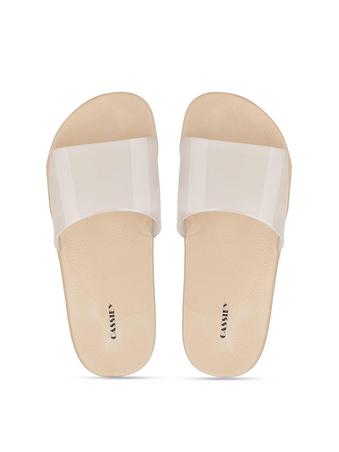 cassiey women rubber sliders