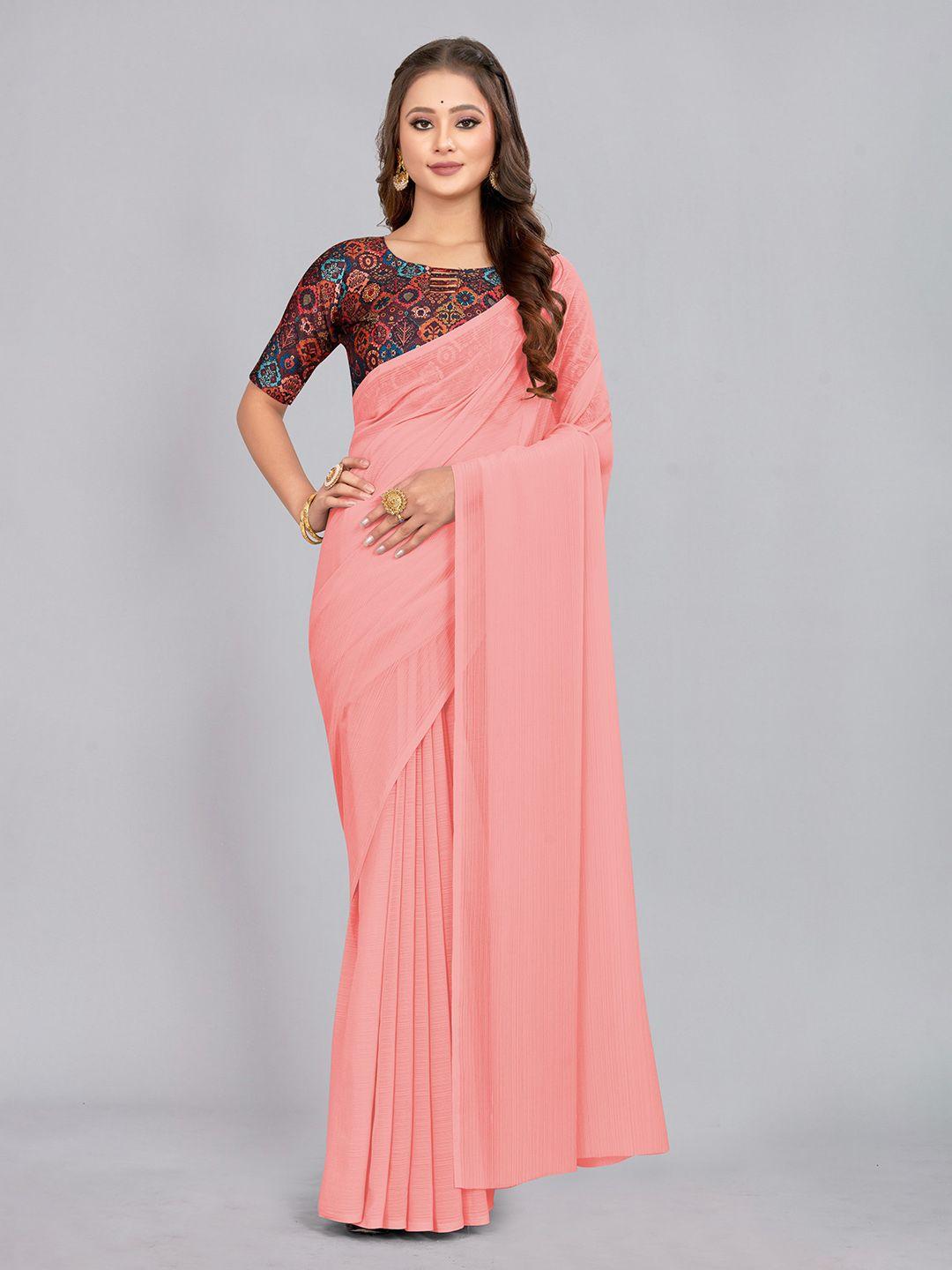 castillofab pure chiffon saree