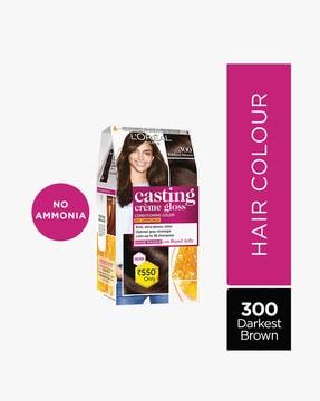 casting creme gloss hair color - 300 darkest brown - 87.5 gm + 72 ml