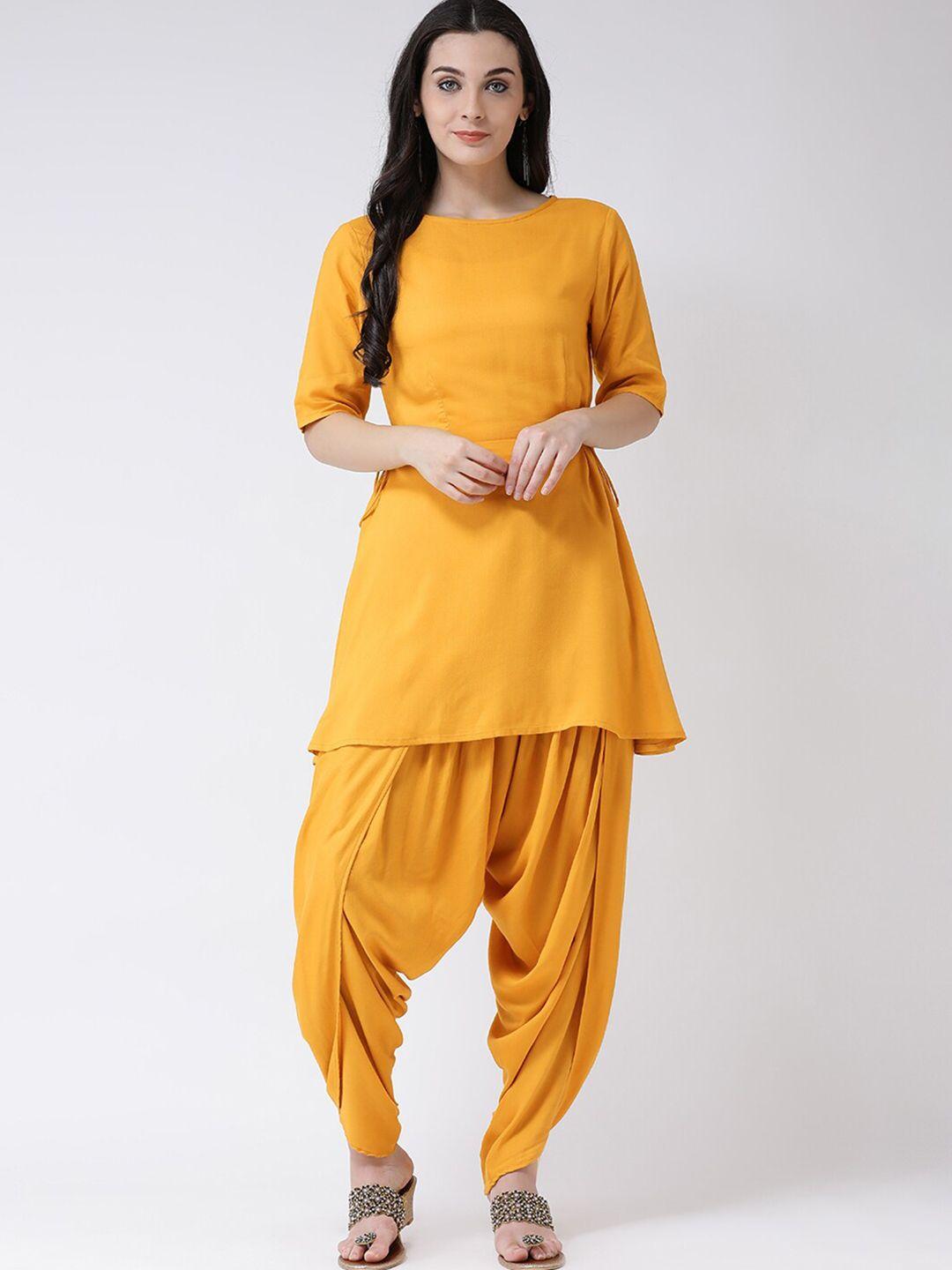 castle lifestyle round neck a-line kurti