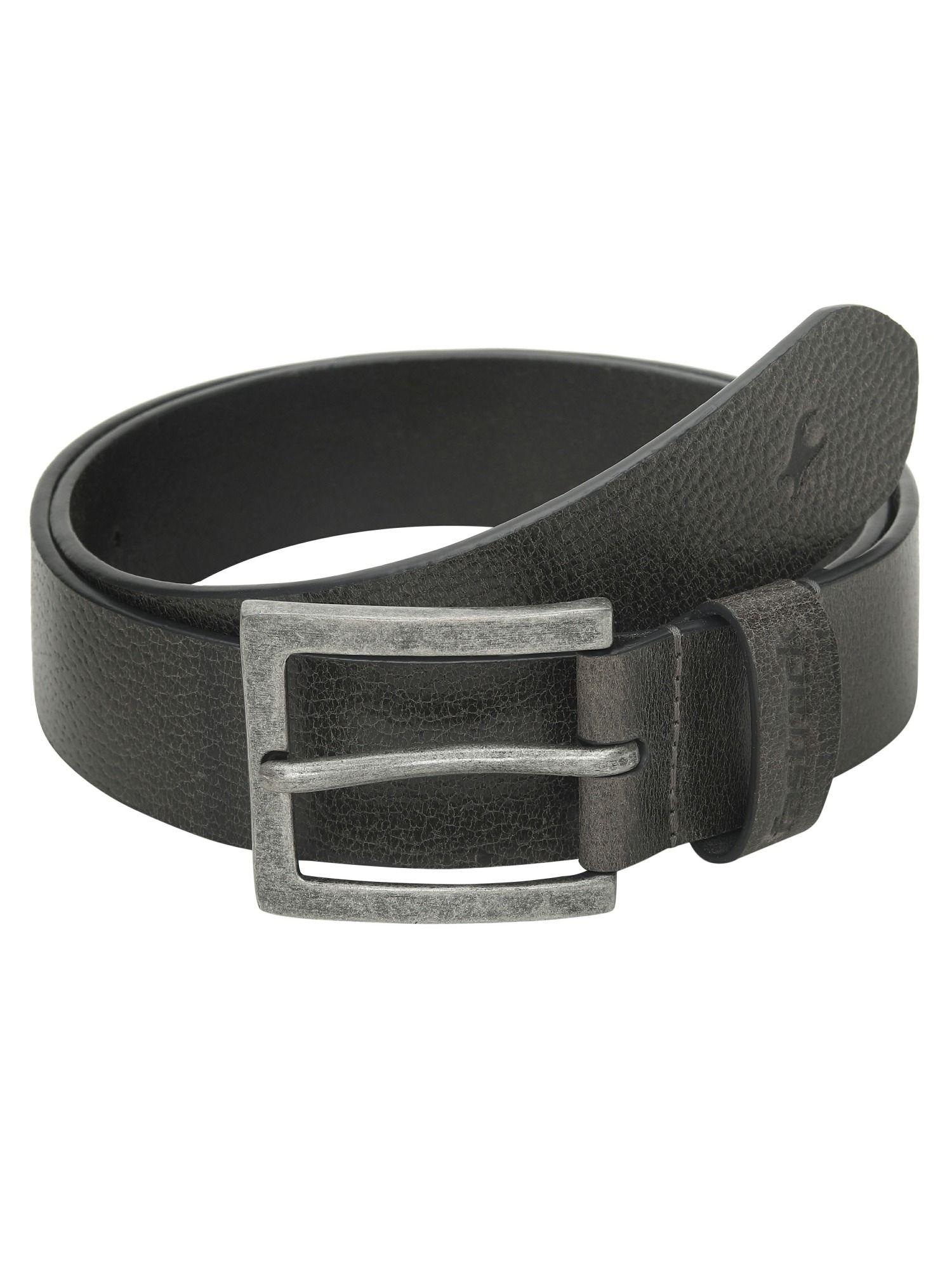 casual grey belt