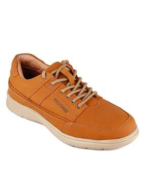 casual shoes with genuine leather upper