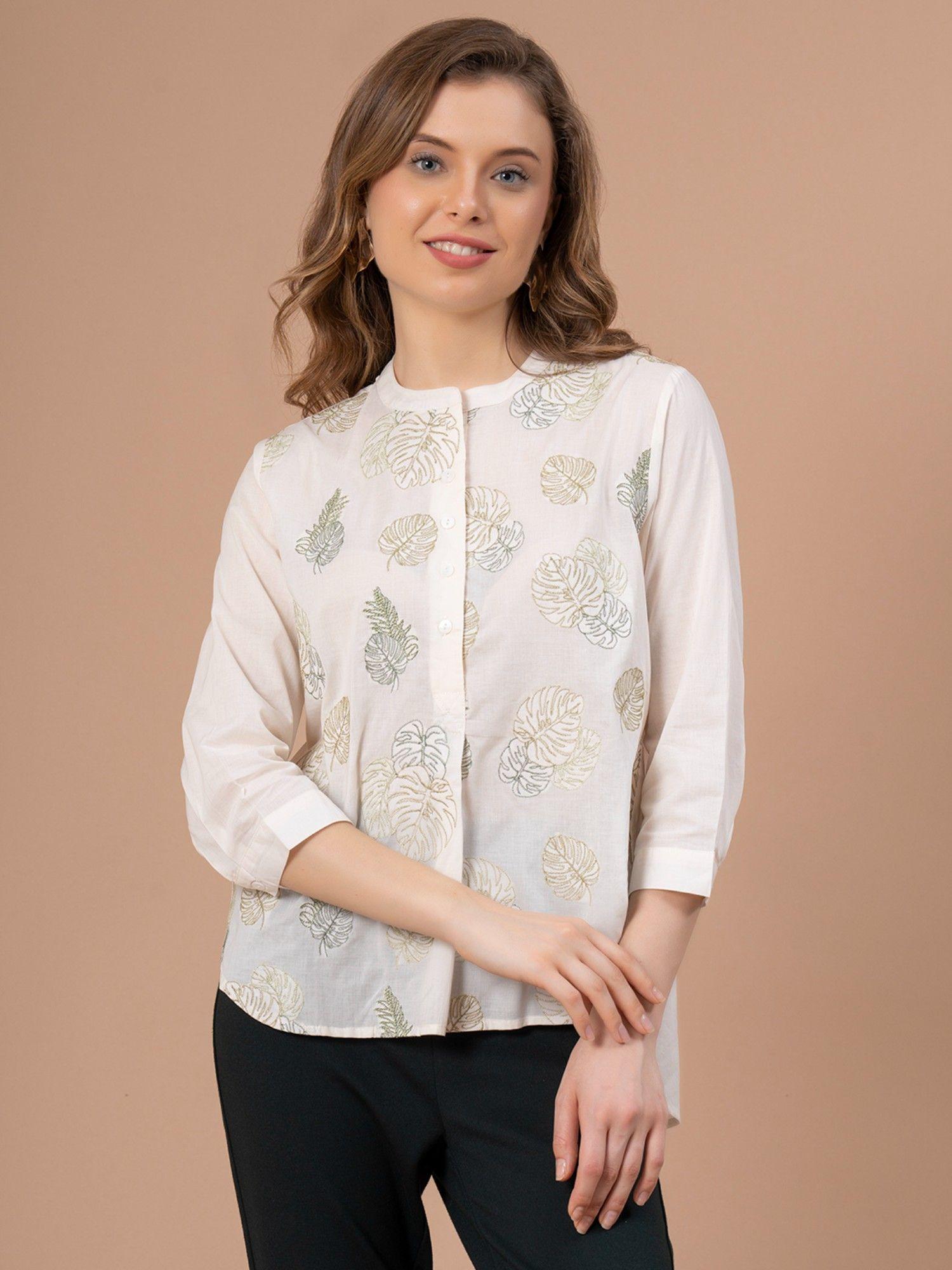 casual blouse top for women comfortable & breathable