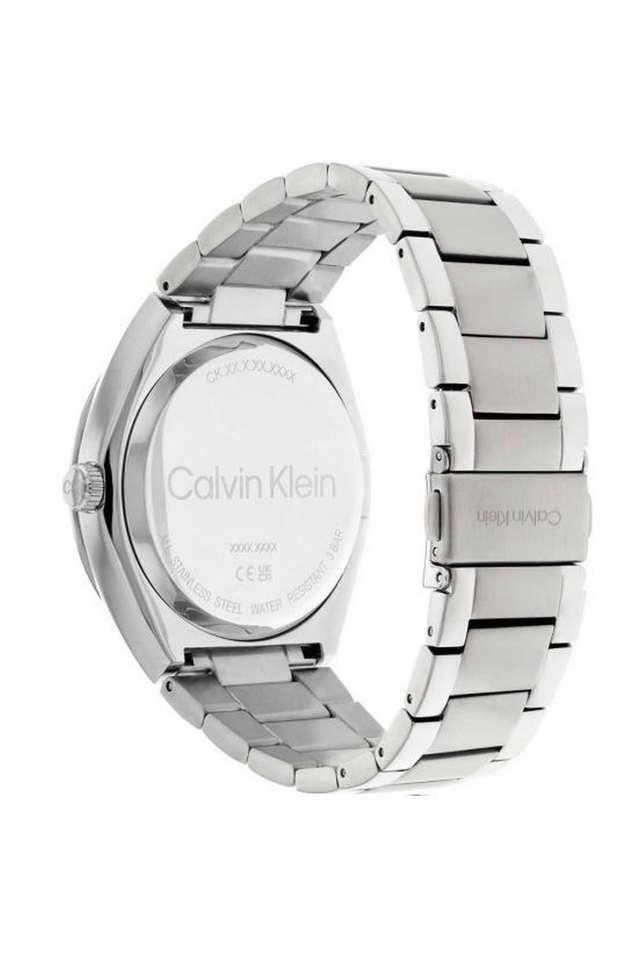 casual essentials 44 mm grey stainless steel analog watch for men - 25200196