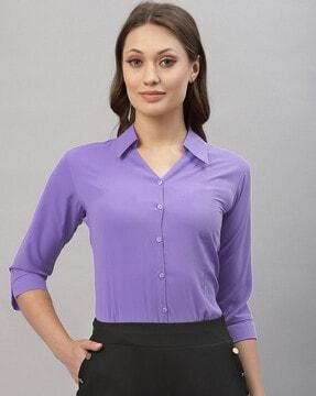 casual shirt with collar
