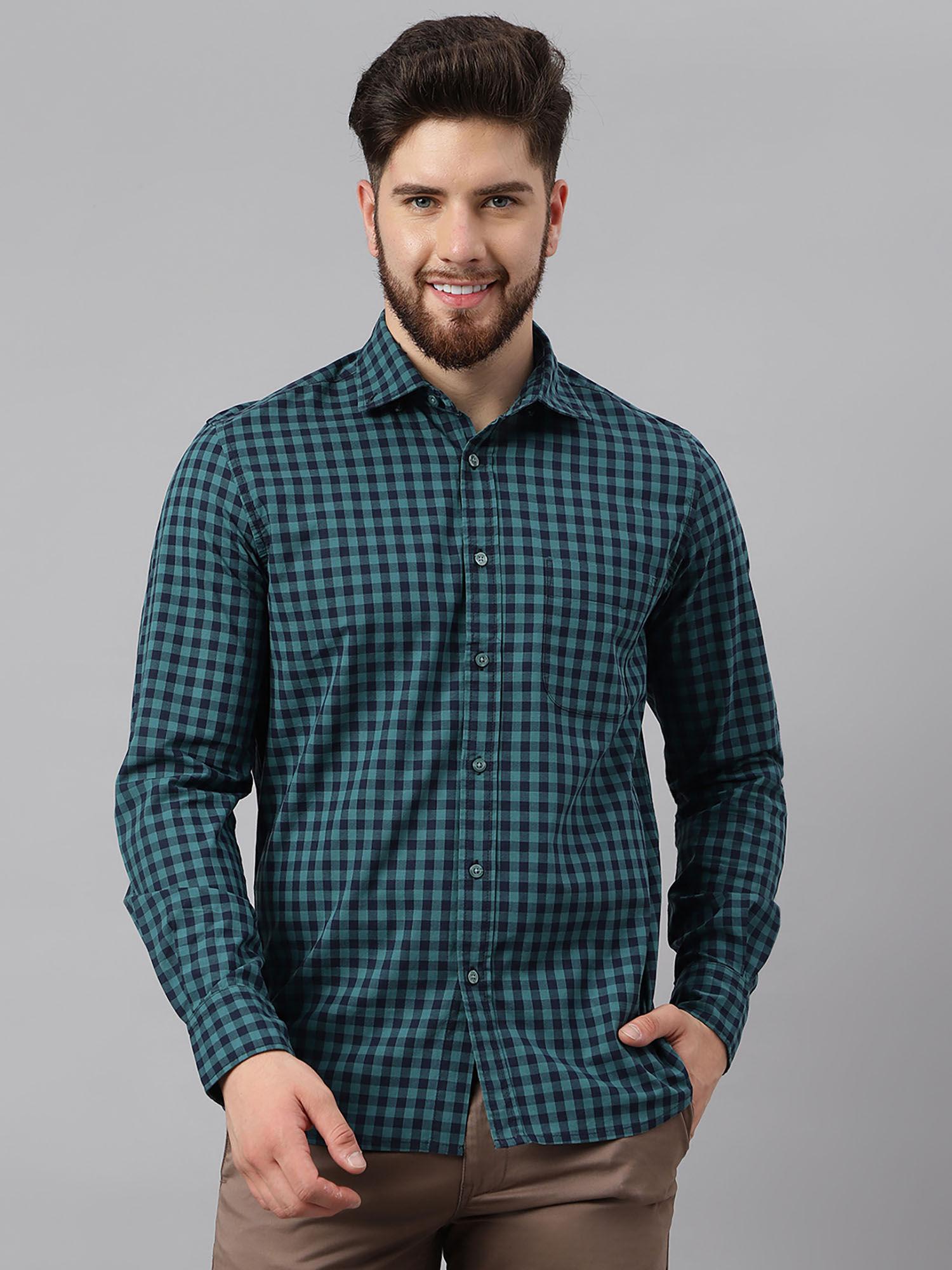 casual shirts green