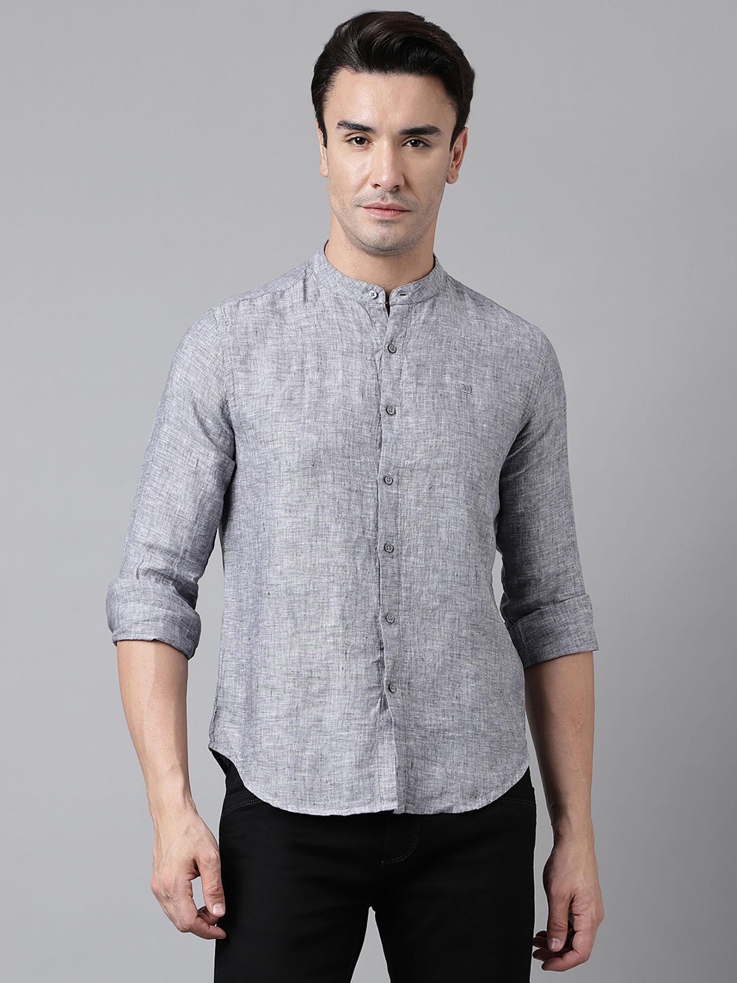 casual shirts grey