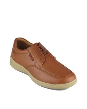 casual shoes with genuine leather upper