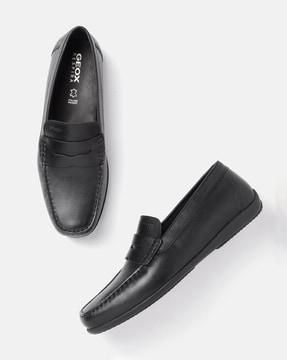 casual shoes with genuine leather upper