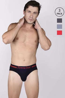 casuals-4001-men-solid-cotton-briefs-with-assorted-colours-pack-of-3---multi