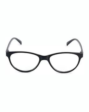 cat-eyed f-black men full-rim cat eye frames