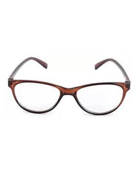 cat-eyed f-brown men full-rim cat-eye frame