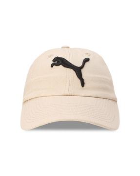 cat logo embroidered baseball cap