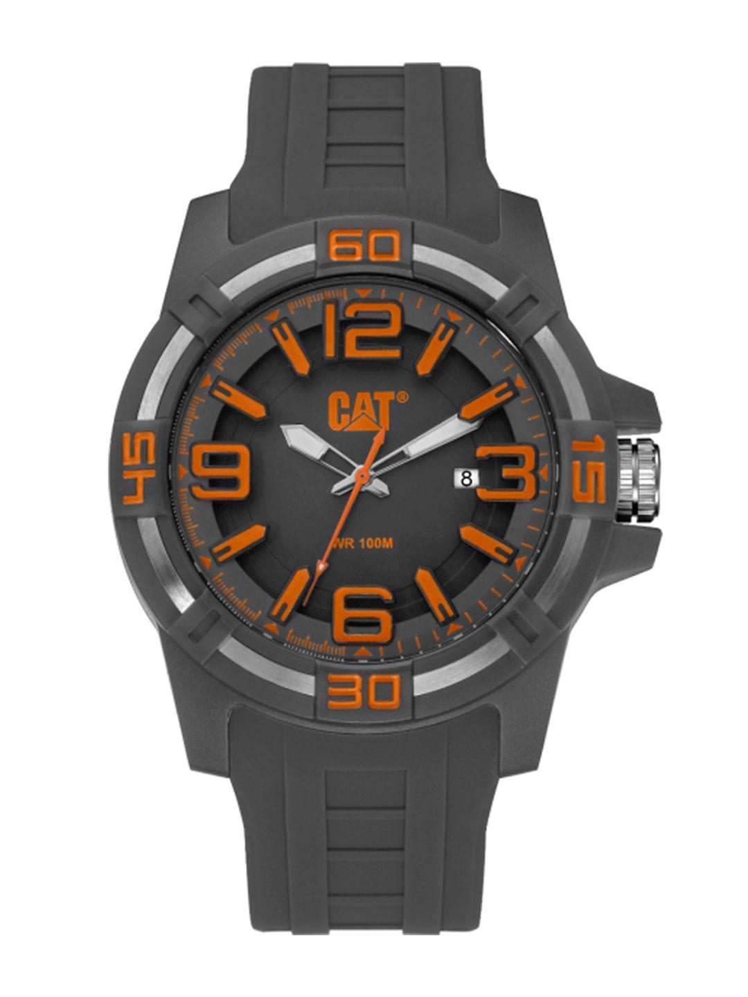 cat men grey analogue watch li.121.25.53