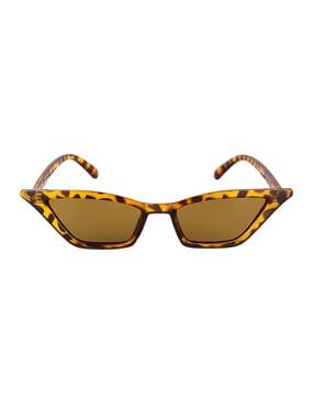 cat1 animal printed cat-eye sunglasses