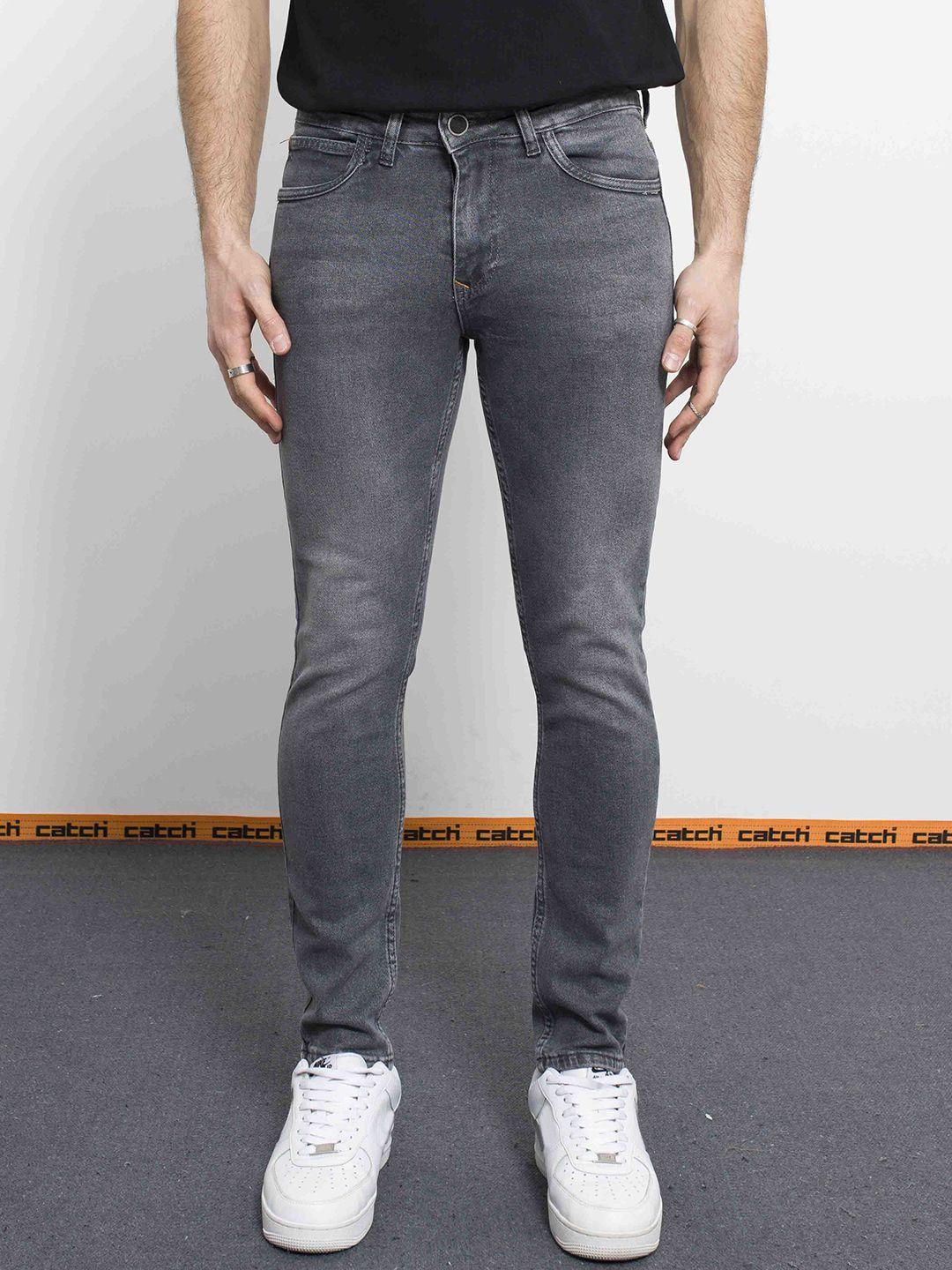 catch men slim fit light fade stretchable jeans