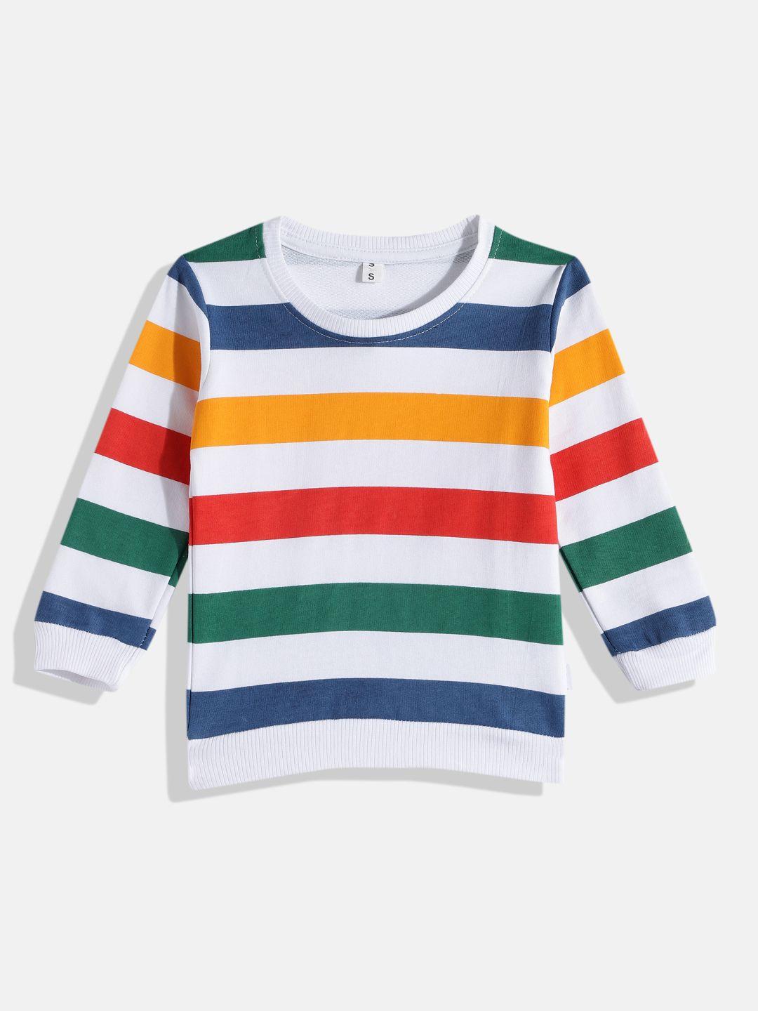 catcub kids striped cotton sweatshirt