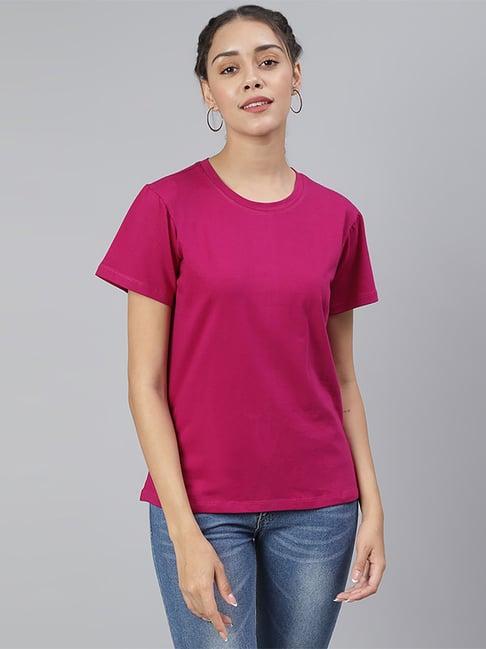 cation purple loose fit t-shirt