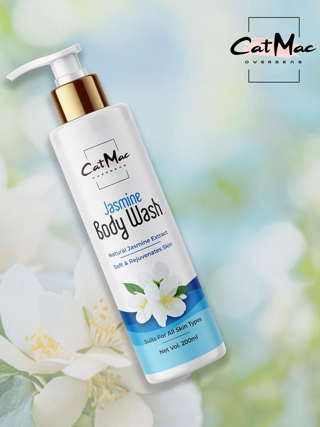 catmac jasmine body wash for soft & rejuvenates skin - 200 ml