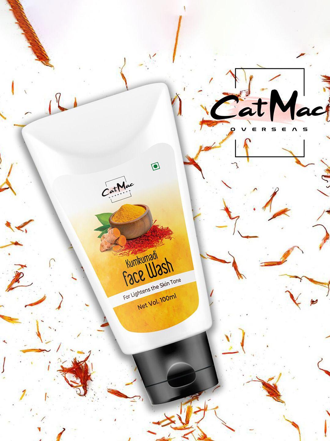 catmac overseas orange kukumadi face wash 100ml