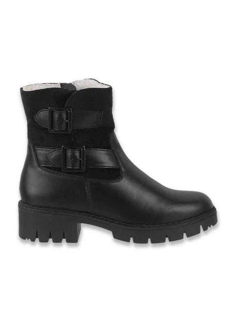 catwalk women's black casual boots