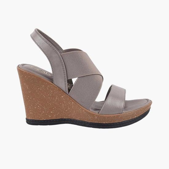 catwalk women textured wedges