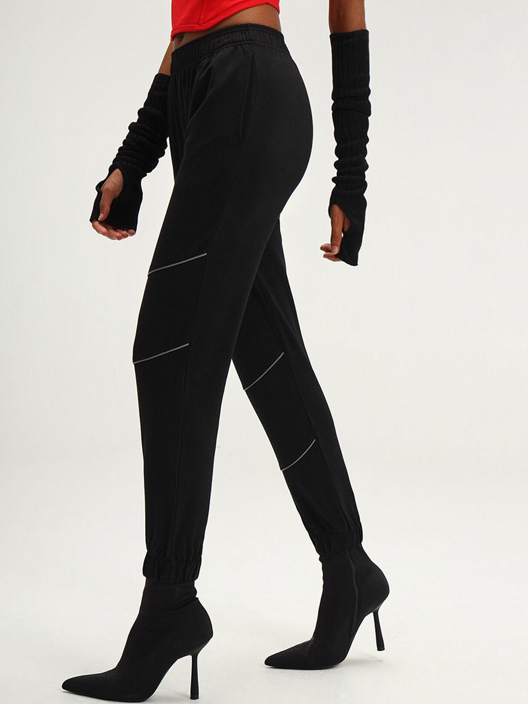 cava women black original joggers trousers