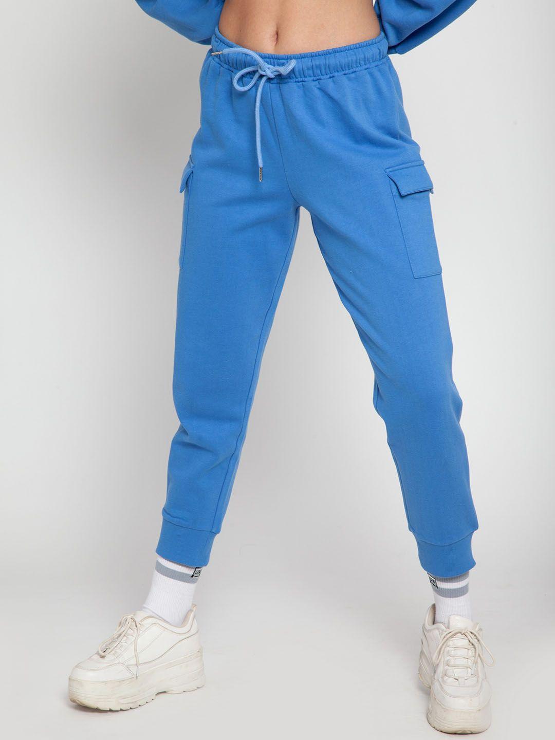 cava women blue original joggers trousers