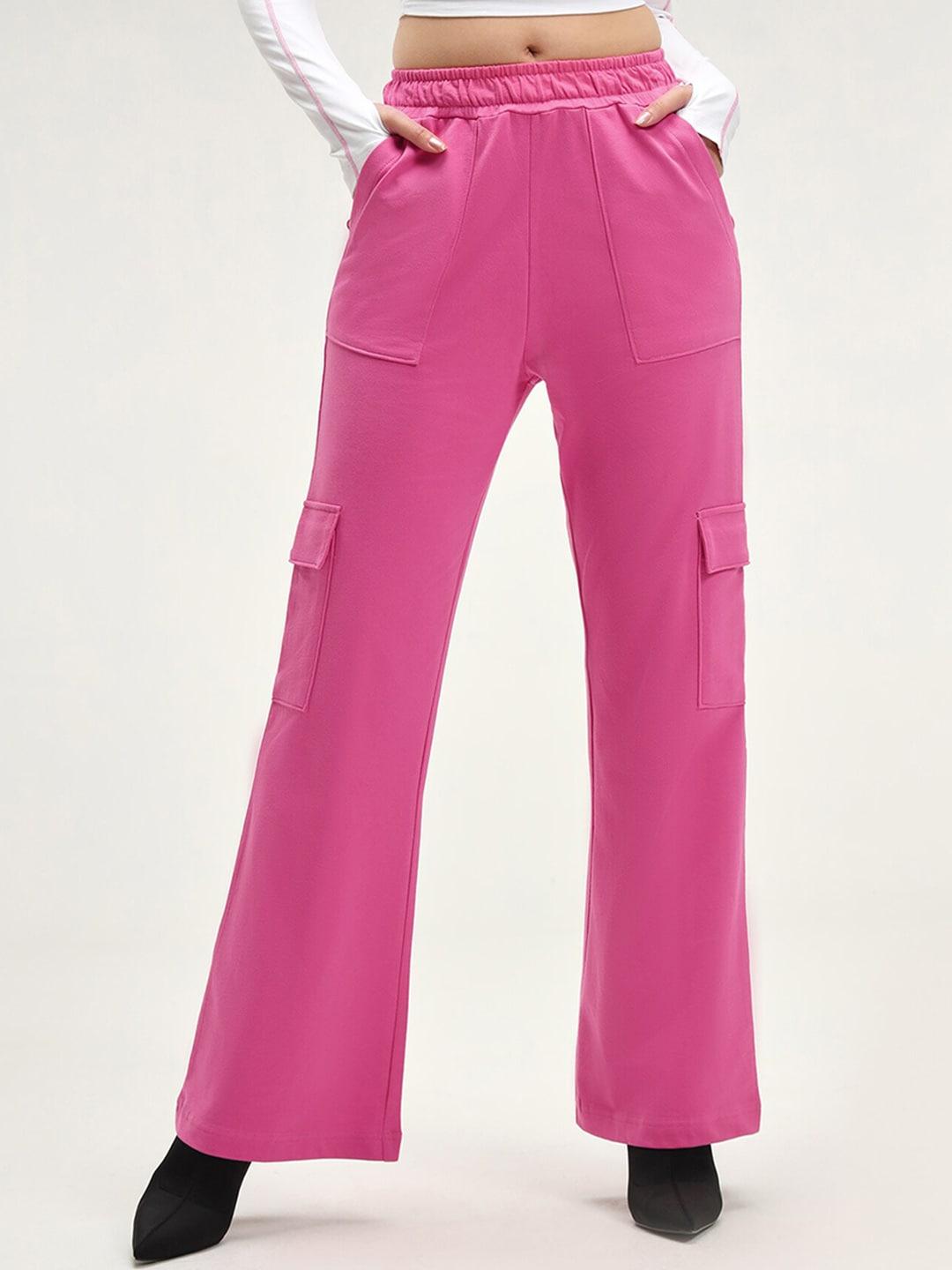 cava women pink original joggers trousers