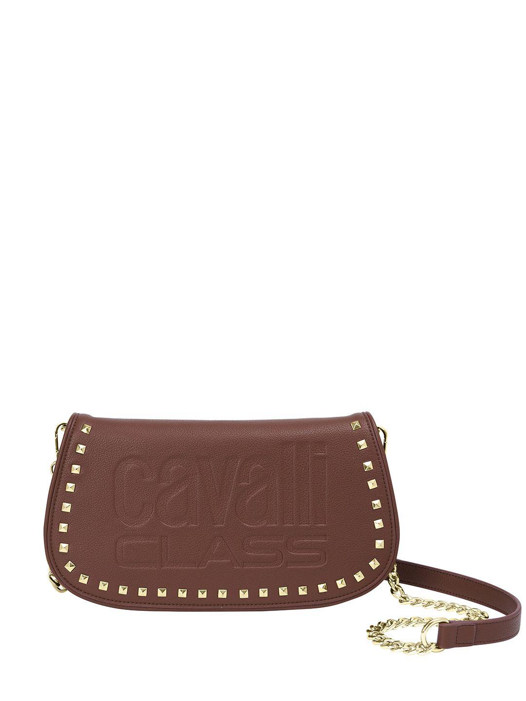 cavalli class purse clutch with shoulder straps