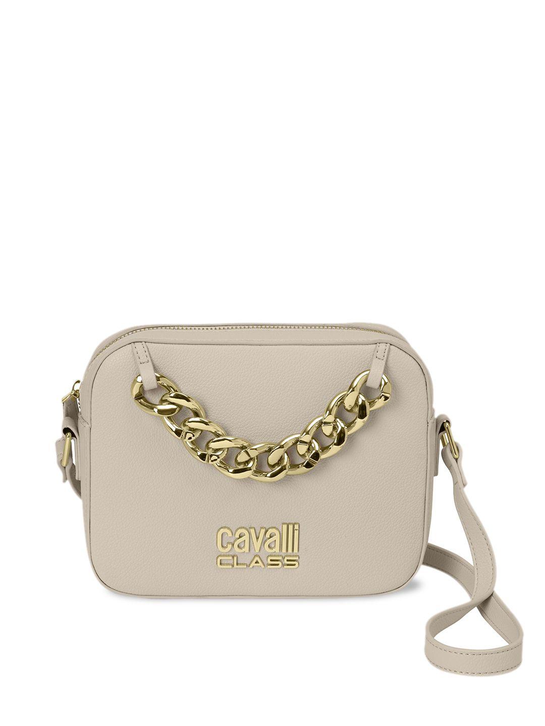 cavalli class structured sling bag
