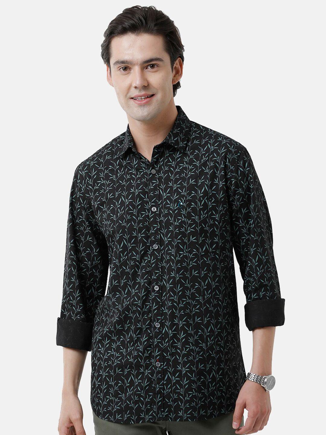 cavallo by linen club men floral printed casual shirt