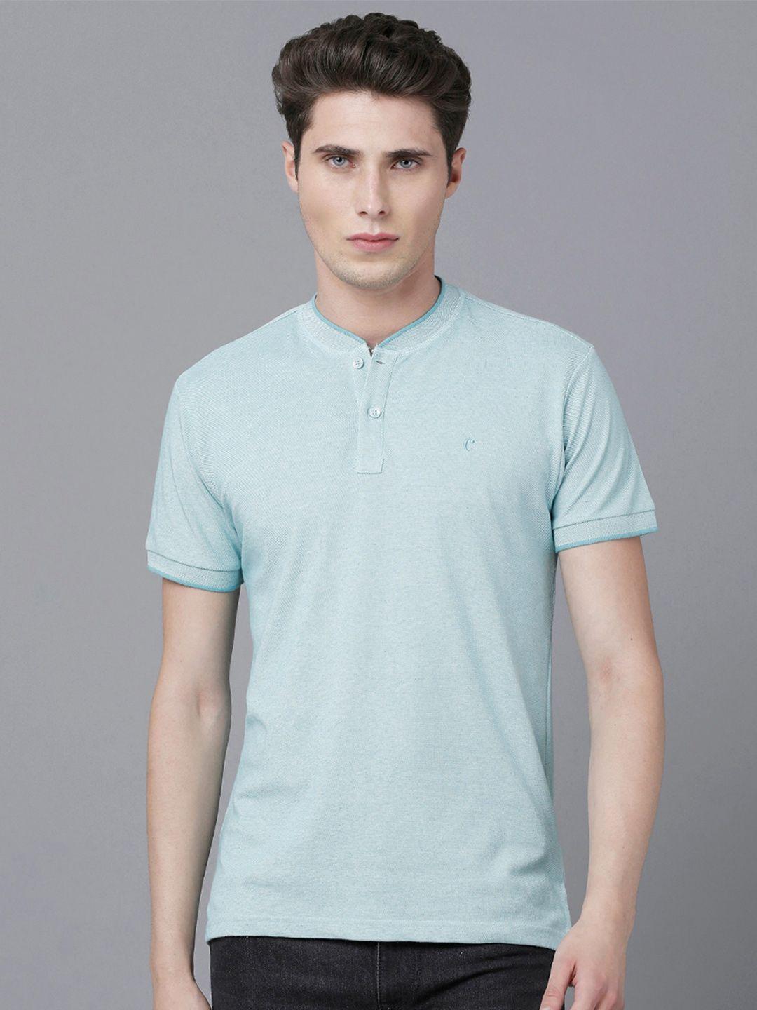 cavallo by linen club men henley neck t-shirt